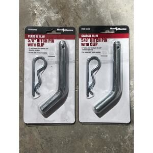 Lot of 2 – 5/8” Hitch Pin with Clip | Haul-Master | Class II, III, IV
